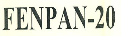 Fenpan-20 Device mark 3165541 Trademark
