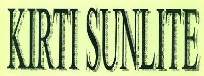 Kirti Sunlite Device mark 3179949 Trademark