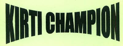 Kirti Champion Device mark 3179976 Trademark