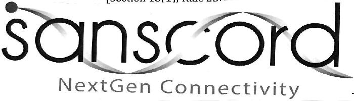 Sanscord Device mark 3222196 Trademark