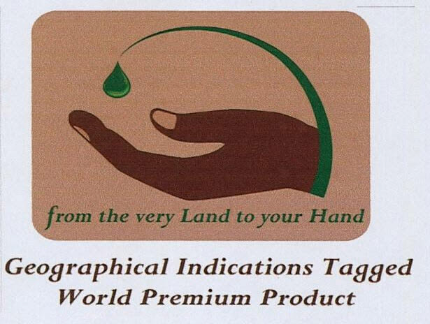 Geographical Indications Tagged World Premium Product Device mark 3205759 Trademark