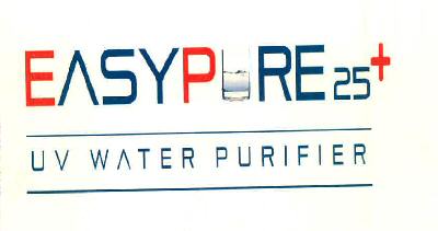 Easy Pure 25 Uv Water Purifier Device mark 3221019 Trademark