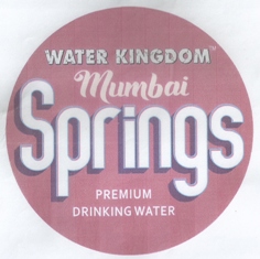 Water Kingdom Mumbai Springs Premium Drinking Water Device mark 3204155 Trademark