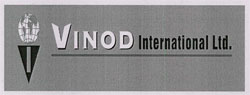 Vinod International Ltd. With Vi Logo Device mark 3204034 Trademark