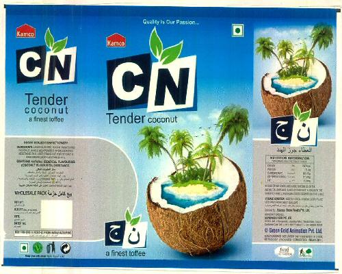Kamco Cn Tender Coconut (device Of Tree) Device mark 3229634 Trademark