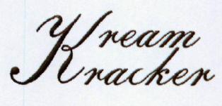Kream Kracker (label) Device mark 3221094 Trademark