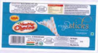 Raja Healthy Choice (label) Device mark 3193955 Trademark