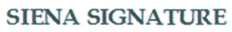 Siena Signature Device mark 3192780 Trademark