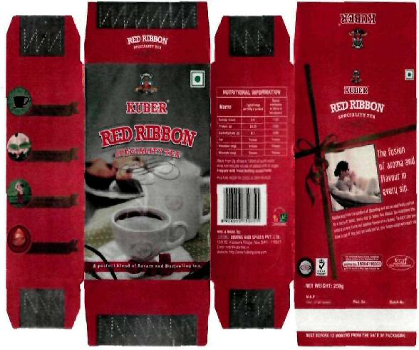 Kuber Red Ribbon Device mark 3221350 Trademark