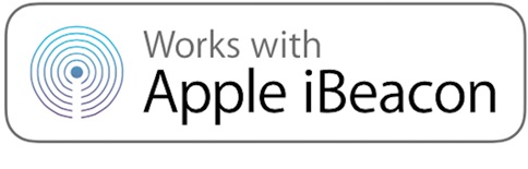 Works With Apple Ibeacon Badge (logo And Device) Device mark 3206060 Trademark