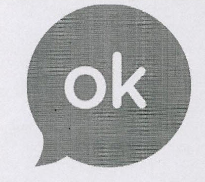 Ok (with Device) Device mark 3211105 Trademark