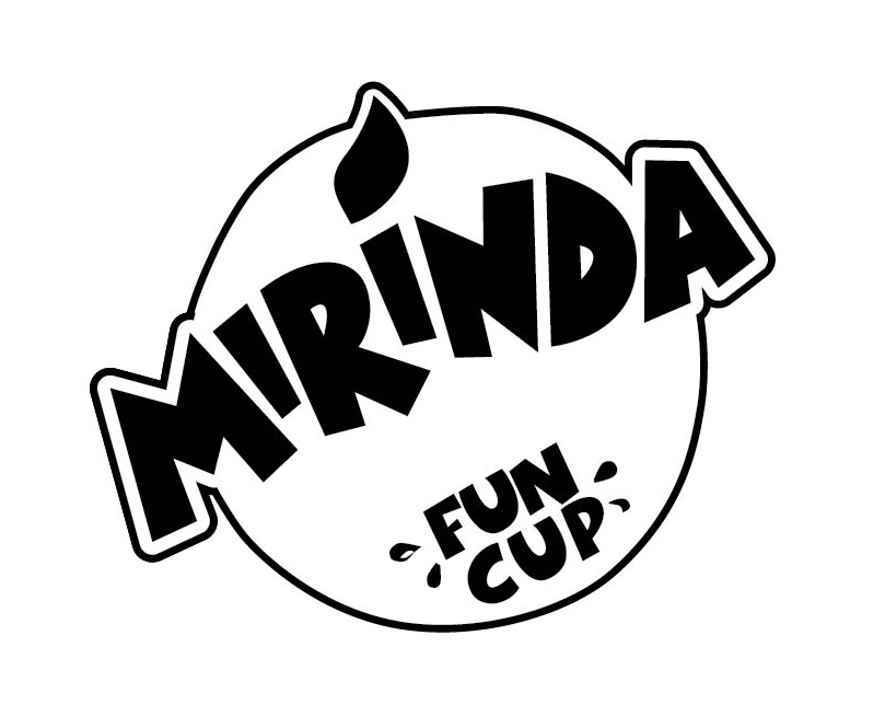 Mirinda Fun Cup Logo (b&w) Device mark 3201601 Trademark