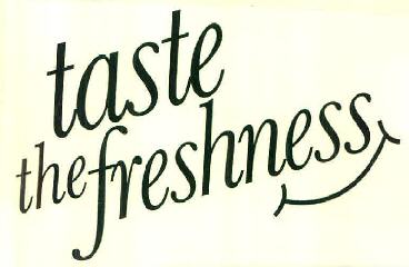 Taste The Freshness Device mark 3260865 Trademark