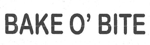Bake O' Bite Device mark 3261023 Trademark