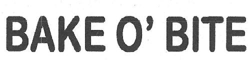 Bake O' Bite Device mark 3261024 Trademark