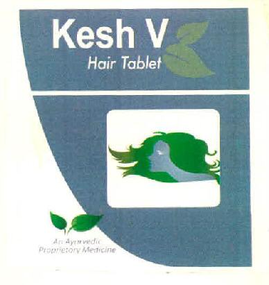 Kesh V Hair Tablet Device mark 3221434 Trademark