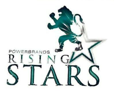 Powerbrands Rising Stars Device mark 3244548 Trademark