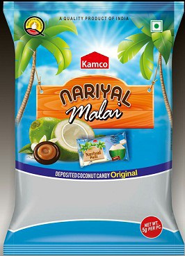 Kamco Nariyal Malai Device mark 3268729 Trademark