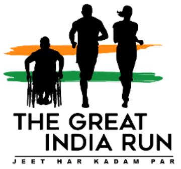 The Great India Run (logo) Device mark 3208238 Trademark