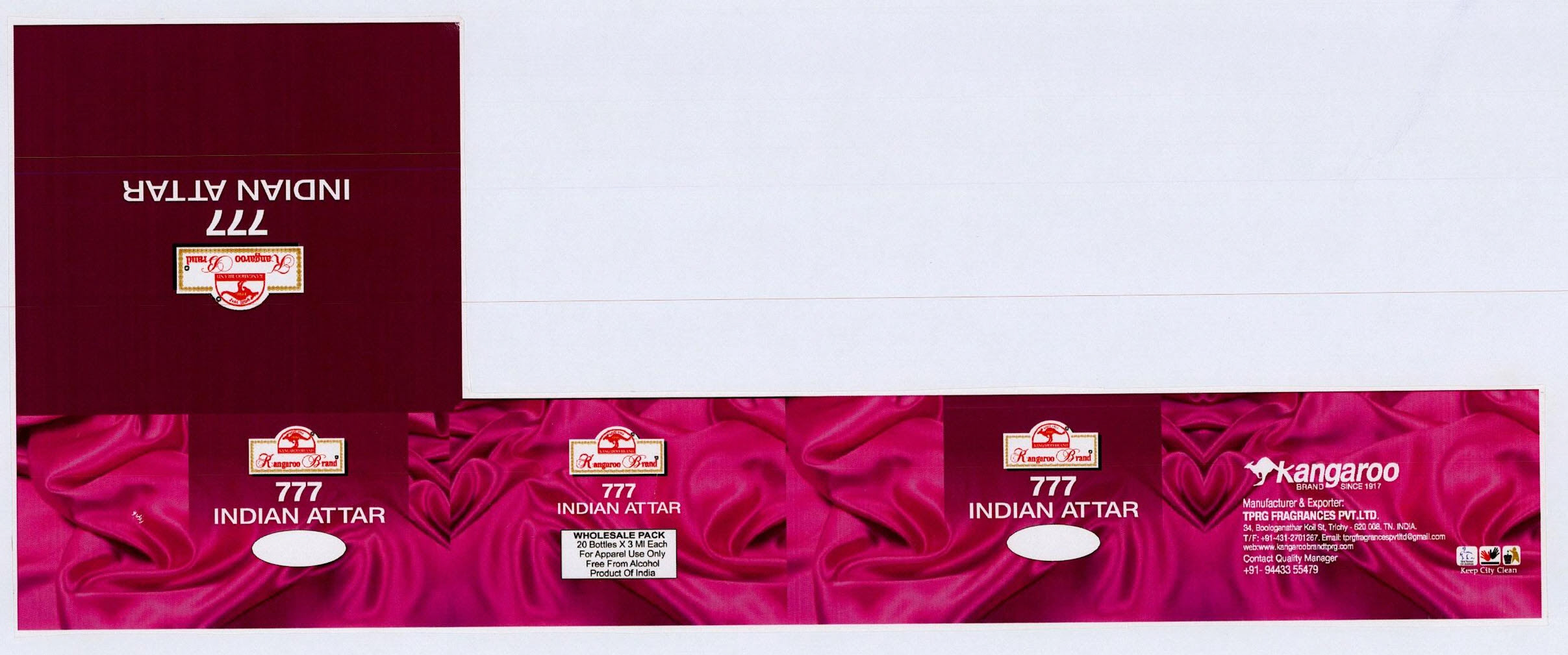 777 Indian Attar Device mark 3243028 Trademark