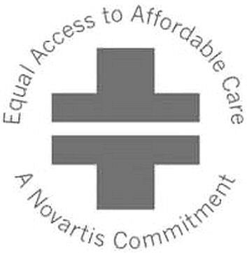 Equal Access To Affordable Care A Novartis Commitment (with Device) Device mark 3234347 Trademark
