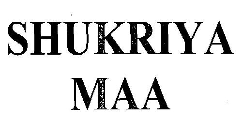 Shukriya Maa Device mark 3260086 Trademark