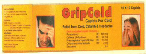 Gripcold Device mark 3275444 Trademark