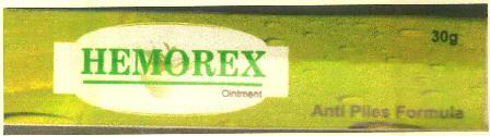 Hemorex Device mark 3275446 Trademark