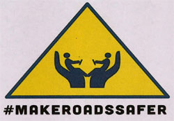 #makeroadssafer With Miscellaneous Device Device mark 3207937 Trademark