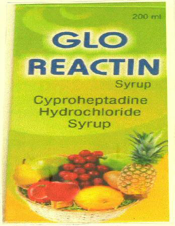 Glo Reactin Syrup Device mark 3275458 Trademark