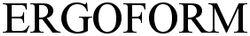 Ergoform Device mark 3216104 Trademark