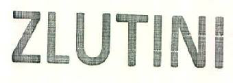 Zlutini Device mark 3291909 Trademark