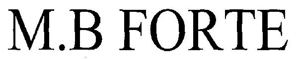 M.b Forte Device mark 3204731 Trademark
