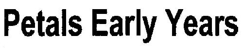 Petals Early Years Device mark 3212469 Trademark