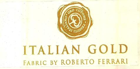 Italian Gold Fabric By Roberto Ferrari Device mark 3220372 Trademark