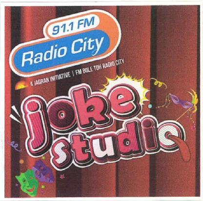 91.1 Fm Radio City Joke Studio Device mark 3215764 Trademark