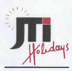 Jti Holidays (label) Device mark 3220335 Trademark