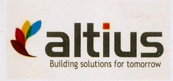 Altius Building Solutions For Tomorrow Device mark 3228179 Trademark
