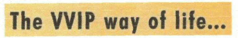 The Vvip Way Of Life... Device mark 3235952 Trademark