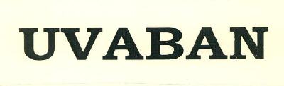 Uvaban Device mark 3296615 Trademark