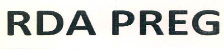 Rda Preg Device mark 3296626 Trademark
