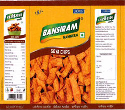 Bansiram Soya Chips With Device Of Soya Chips Device mark 3331371 Trademark