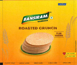 Bansiram Roasted Crunch With Device Of Khakhra Device mark 3331382 Trademark
