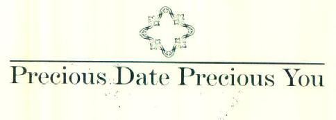 Precious Date Precious You Device mark 3296536 Trademark