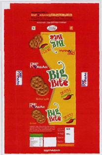 Rup Nagar Big Bite (device) Device mark 3331347 Trademark