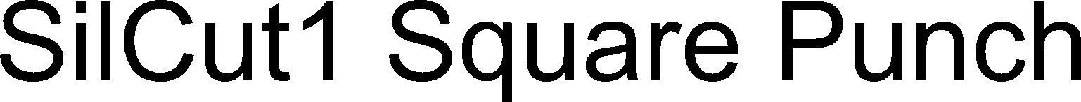 Silcut1 Square Punch Device mark 3296928 Trademark