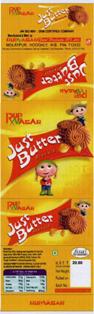 Rup Nagar Just Butter (device) Device mark 3339222 Trademark