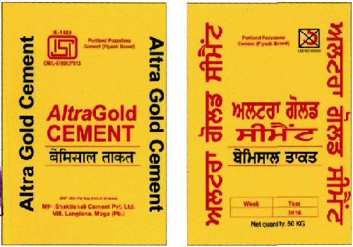 Altra Gold Cement Device mark 3312033 Trademark