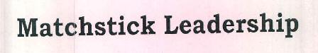 Matchstick Leadership Device mark 3312197 Trademark