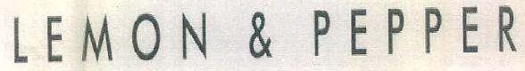 Lemon & Pepper Device mark 3312229 Trademark